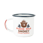 Smokey Bear Enamel Mug