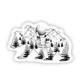 Wild Bear Sticker